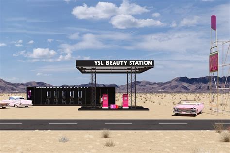 coachella ysl lounge|YSL Beauty will be hosting a retro gas station pop.